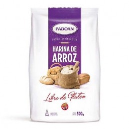 HARINA DE ARROZ PADOAN x500GR 