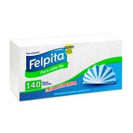 SERVILLETA FELPITA BLANCA...