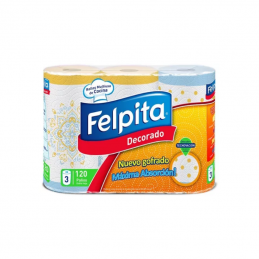 SERV.FELPITA DECORADA X40U