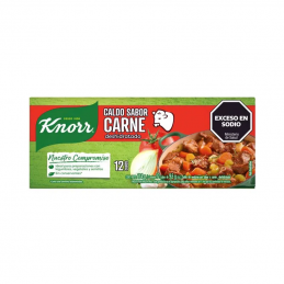 CALDO KNORR CARNE 80X12CUB