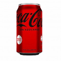 COCA COLA ZERO LATA x354ml