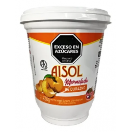 JALEA DURAZNO AISOL X420G