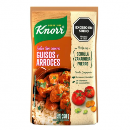 KNORR SALSA GUISO/ARROZ X340gr
